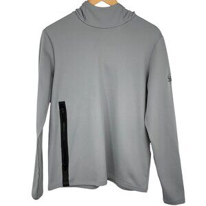 GREYSON Cokato Performance Hoodie Smoke Heather Gray Size Small S Men's Golf